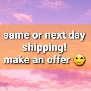 Fast shipping. Make an offer!